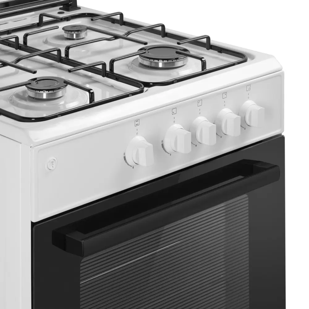 Газовая плита Maunfeld MGC60GEW03 60x85x65 см 4 конфорки цвет белый 89050551 STLM-2053960 Santreyd  - Вид №4