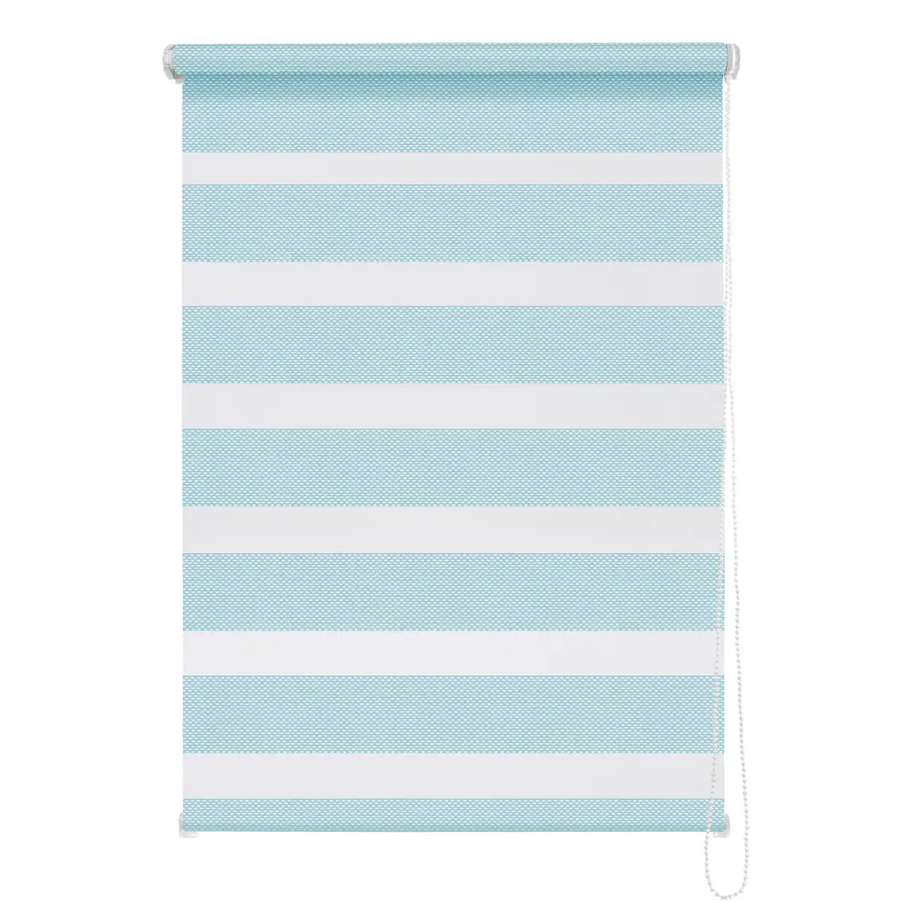 Штора рулонная день-ночь Liza 70x160 см голубая MIAMOZA Коллекция 2024г STLM-2093384