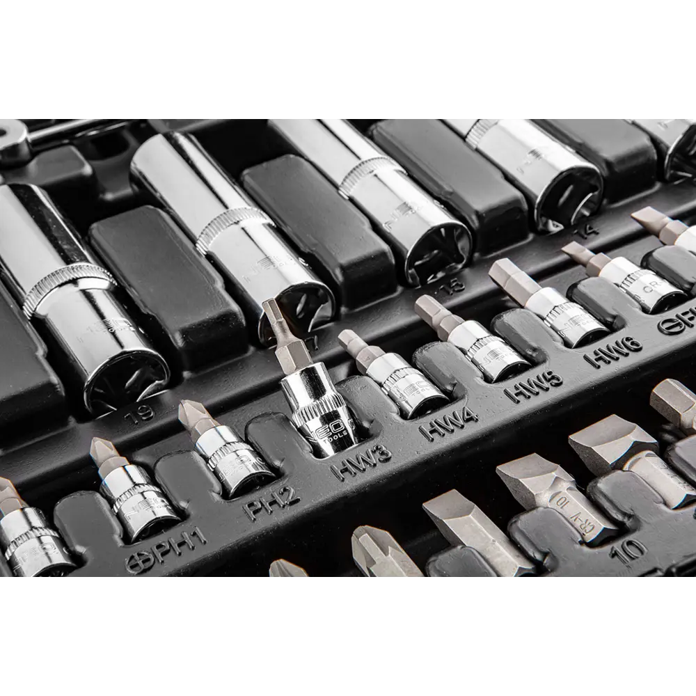 Набор торцевых головок Neo 111 предметов, 1/2”, 1/4” 82866089 STLM-2086967 Neò  - Вид №6