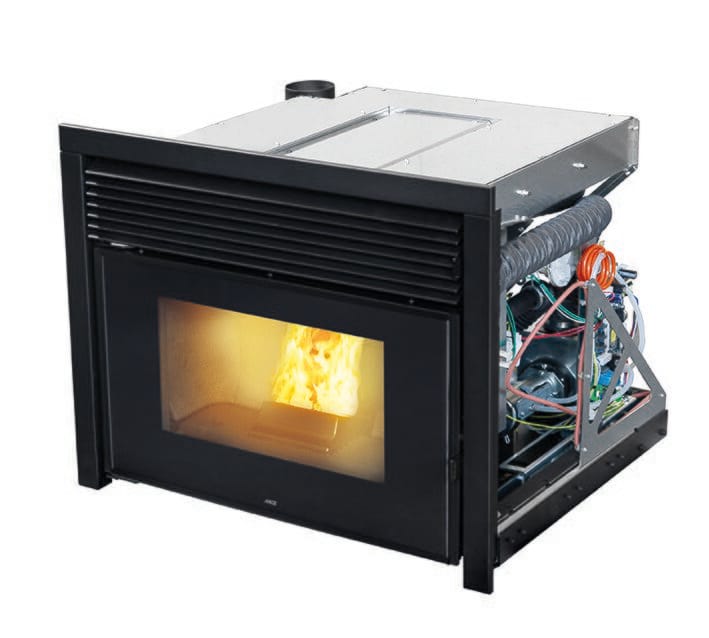 Вставка для камина на пеллетах MCZ QBOX 70 ARCH-00105193 - Вид №1