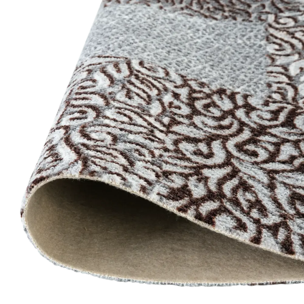 Ковровое покрытие «Вербена», 4 м, цвет серый/принт ВИТЕБСКИЕ КОВРЫ STLM-2167665 - Вид №2