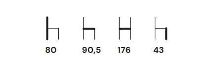 3-местный тканевый садовый диван DRIGANI Aura ARCH-00035209 - Вид №5