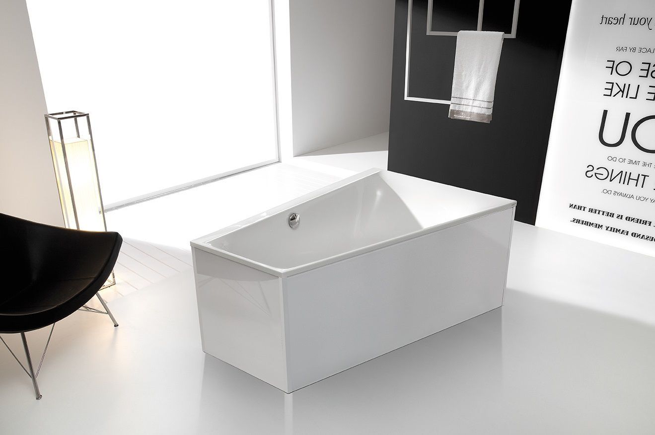 Акриловая асимметричная ванна в центре комнаты HOESCH Thasos ARCH-00014174 - Вид №1