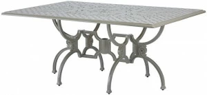 Oxley's Furniture Прямоугольный алюминиевый садовый стол Artemis Art1750/ 2300/ 2850