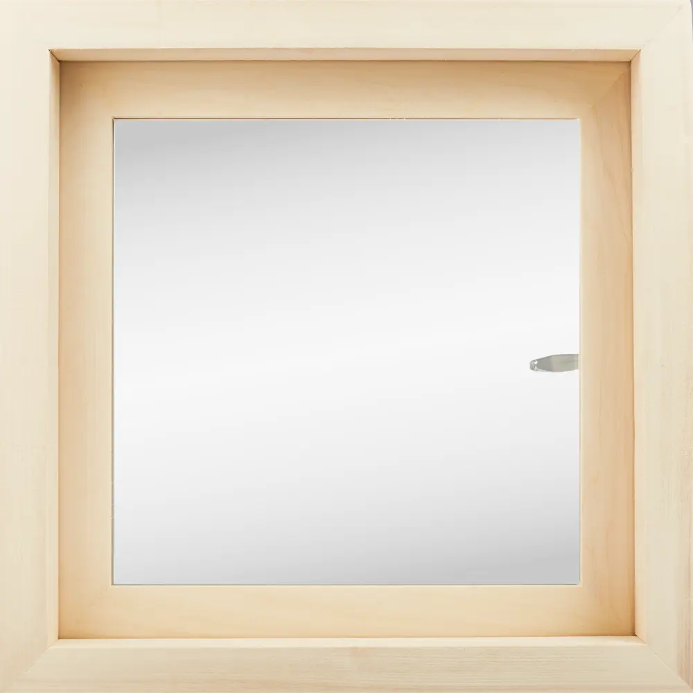 Santreyd: Деревянное окно для бани из липы 500×500 мм 84379095 STLM-0048890 - Вид №4