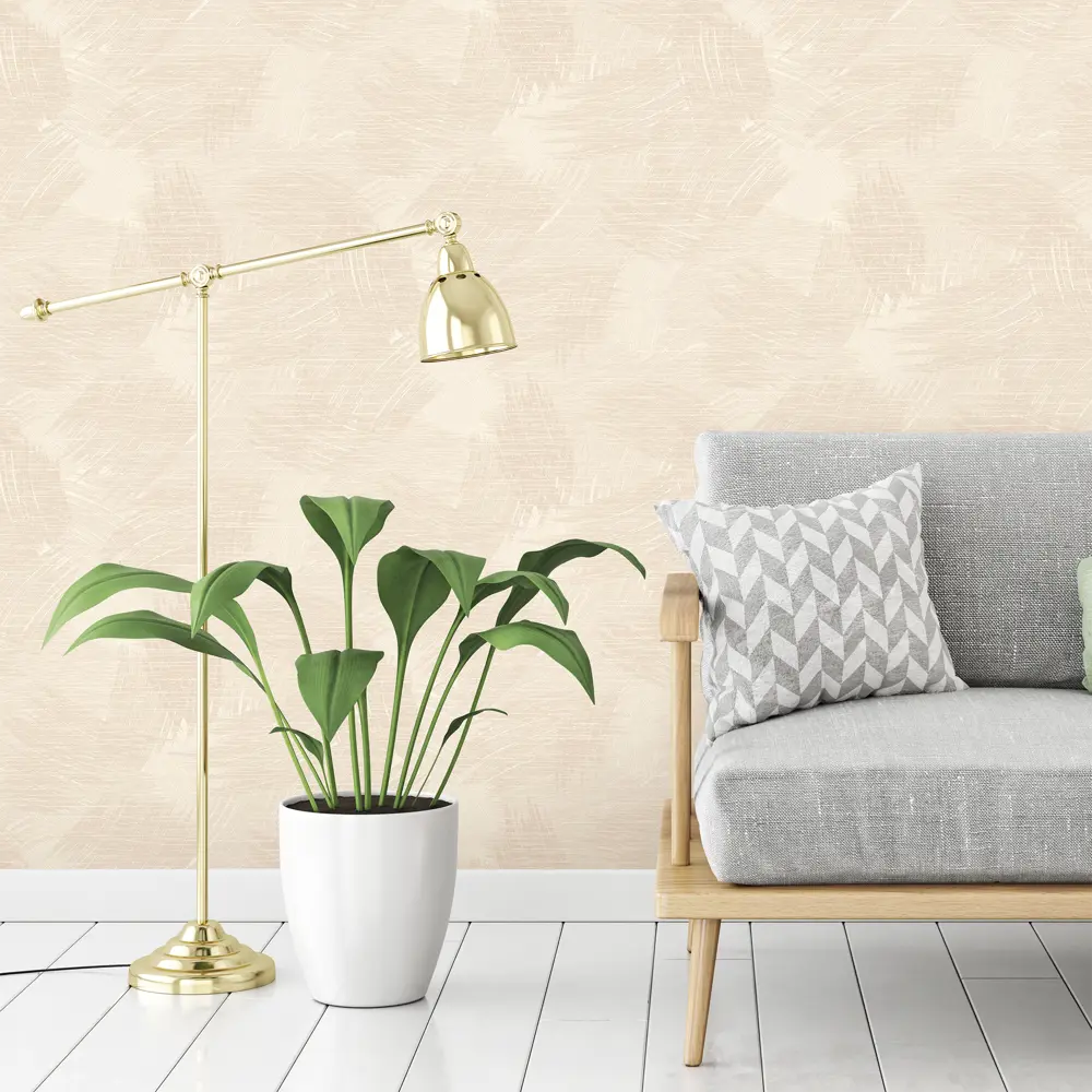 Обои флизелиновые Inspire Maximiliano бежевые 1.06 м Paper 2 STLM-2137150 - Вид №2