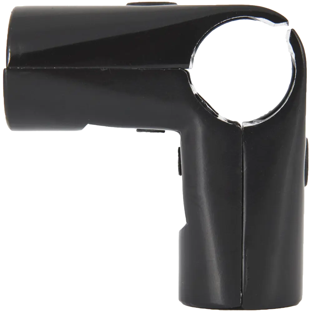 Соединитель для штанг угловой 25 мм цвет чёрный Santreyd STLM-2002618 - Вид №2