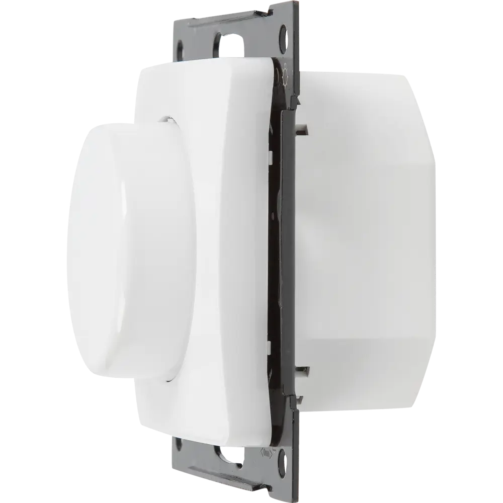 Диммер встраиваемый Hegel поворотно-нажимной цвет белый STLM-2109650 - Вид №4