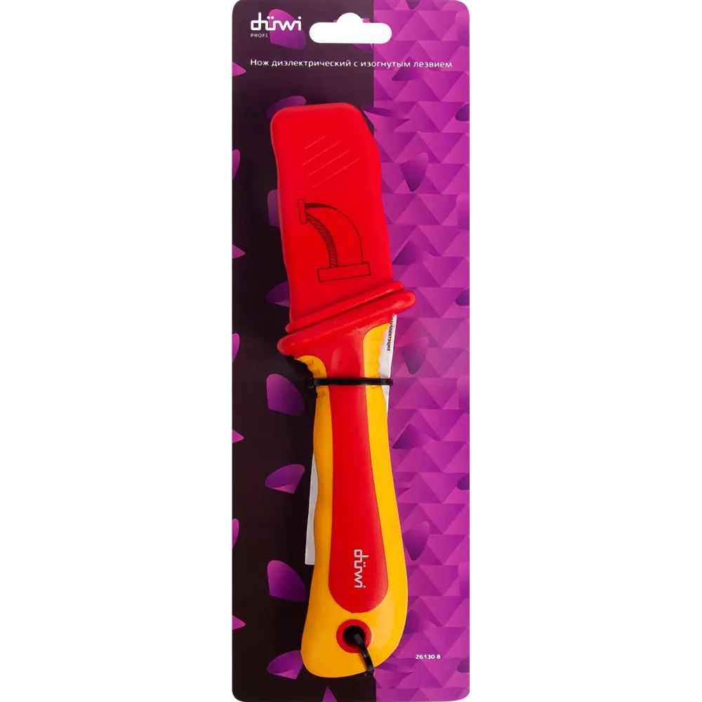 Монтерский нож DUWI Profi с пяткой для электромонтажных работ 84421763 STLM-0049820 - Вид №3