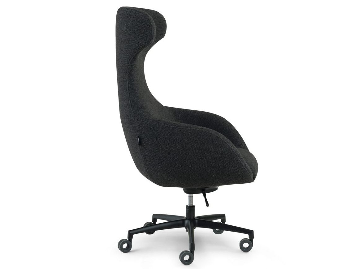 Тканевое регулируемое по высоте вращающееся офисное кресло ROCHE BOBOIS CEO ARCH-00040038 - Вид №3