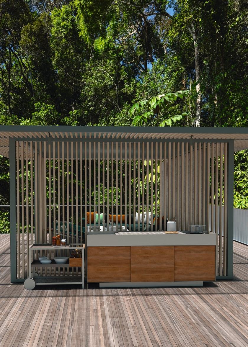 Летняя кухня  #57800-020-v0 Santreyd  - Вид №6