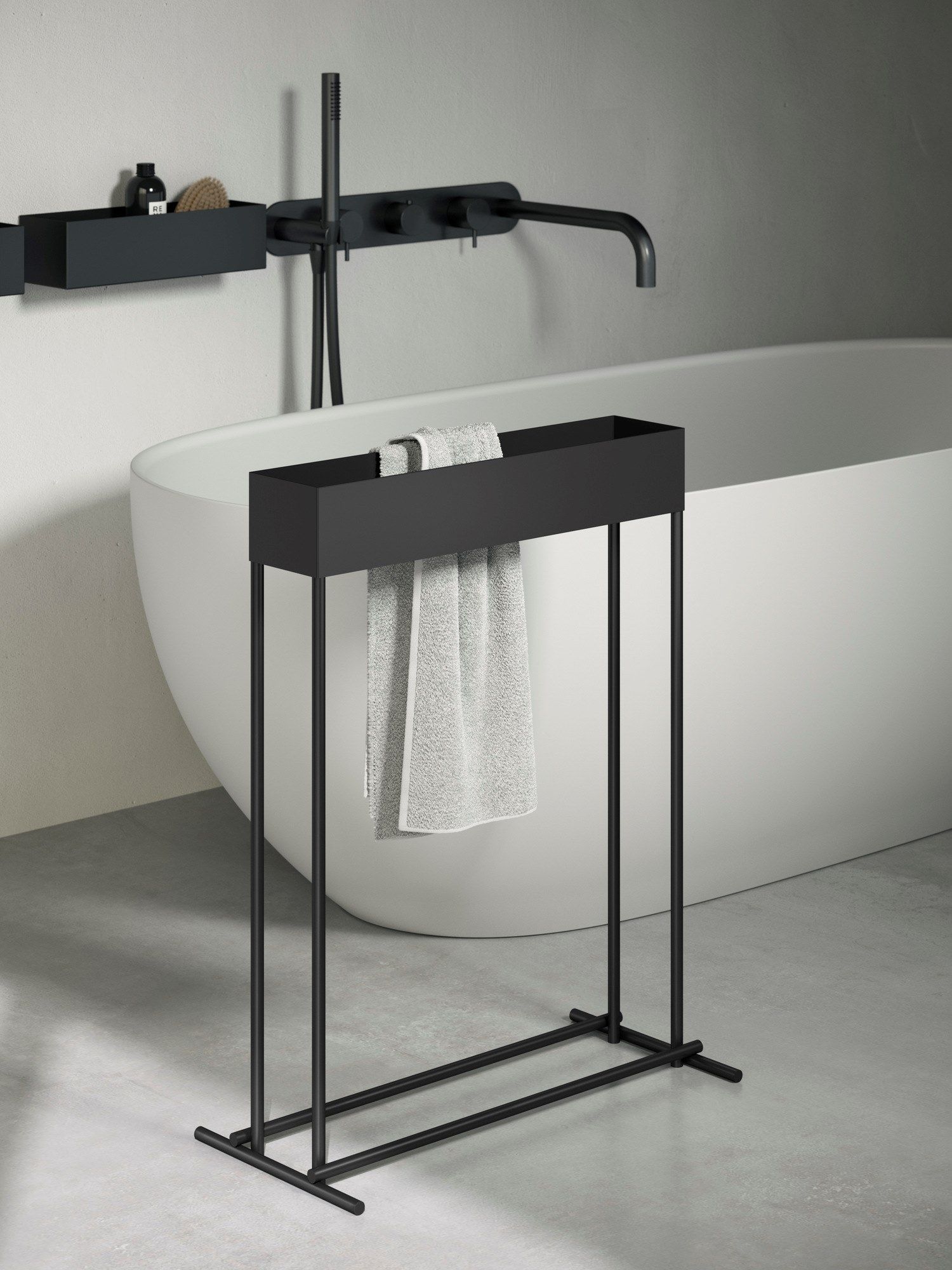 Овальная ванна в Korakril™ Ice White Rexa HOLE ARCH-00137844 - Вид №1