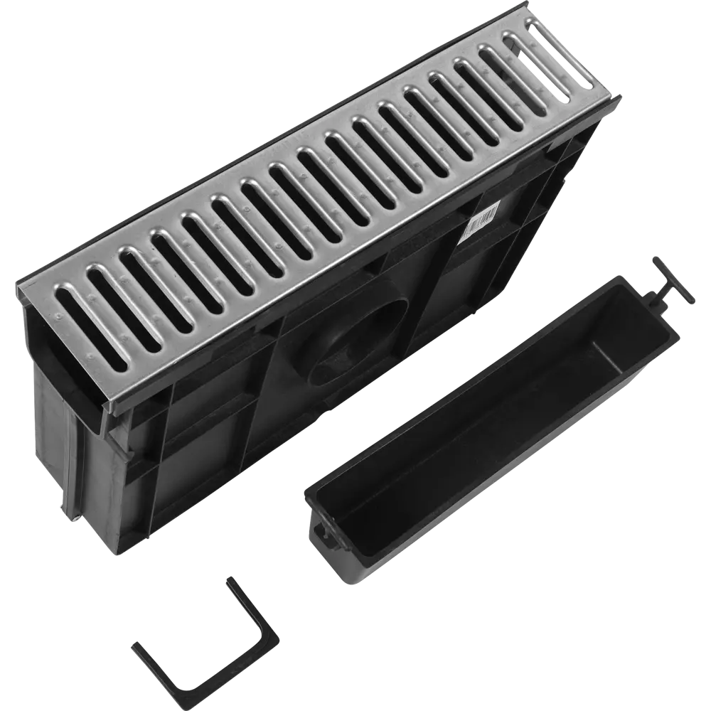 Пескоуловитель с оцинкованной решёткой к лоткам Лайт GIDROLICA STLM-2171872 - Вид №4