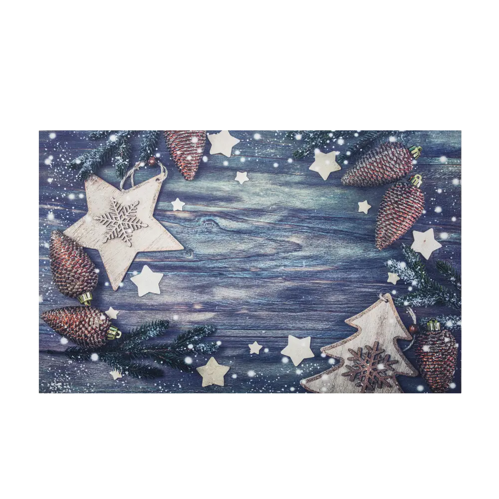 Коврик NY Stars 45x75 см резина INSPIRE STLM-2134172 - Вид №1
