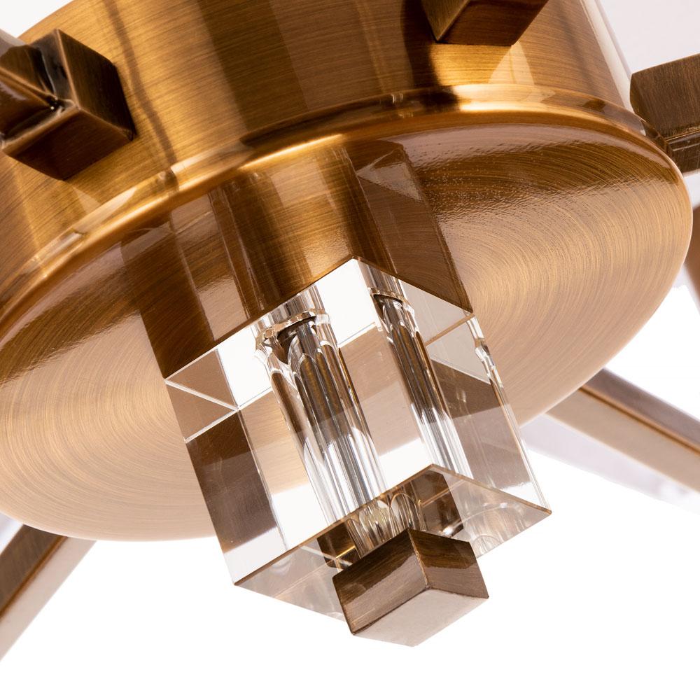 Подвесная люстра Arte Lamp North A5896LM-6PB ARTE LAMP ДИЗАЙНЕРСКИЕ, NORTH 328820 Белый;хром  - Вид №3