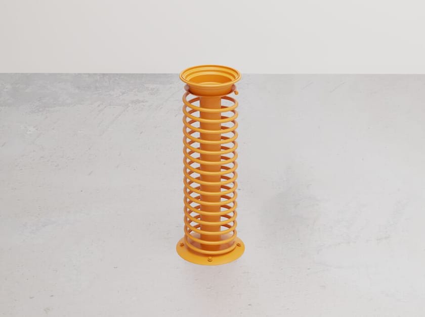 Металлическая пепельница для общественных мест DIMCAR ARCH-00052561