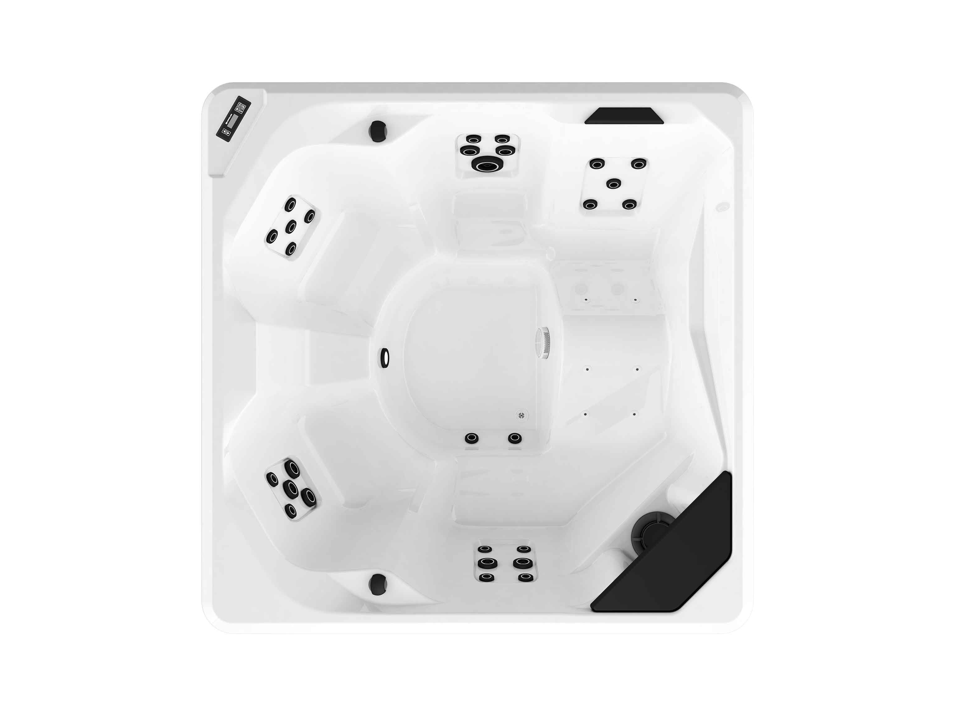 Мини-бассейн с гидромассажем на 5 мест Novellini талия ARCH-00152830 - Вид №2