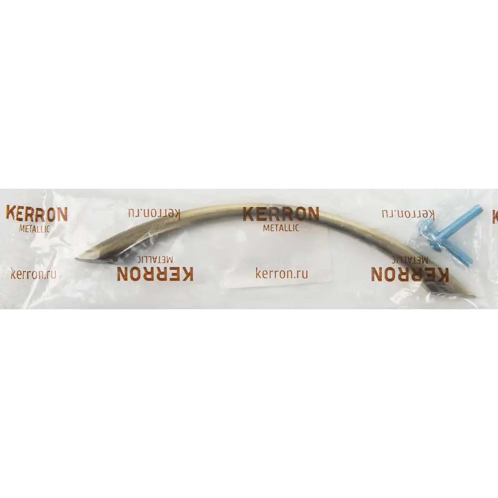 Мебельная ручка-скоба Kerron S-2191 бронза 128 мм STLM-2004040 - Вид №3