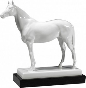 10540275 Meissen Фигурка Meissen "Конь Гранд" (Эрих Ойме, 1955г.) 28см, п/к Фарфор, Керамика