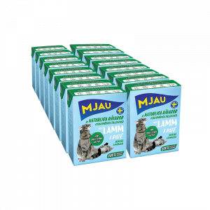 ПР0040570*16 Корм для кошек мясной паштет с ягненком конс. (упаковка - 16 шт) MJAU