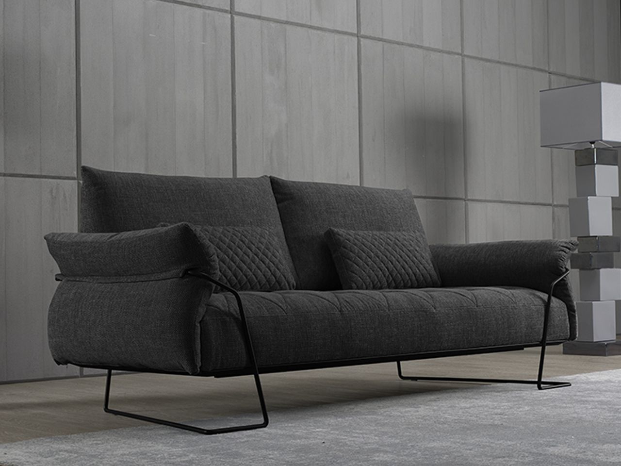 3-местный тканевый диван AERRE ITALIA Yellow ARCH-00027864 - Вид №11