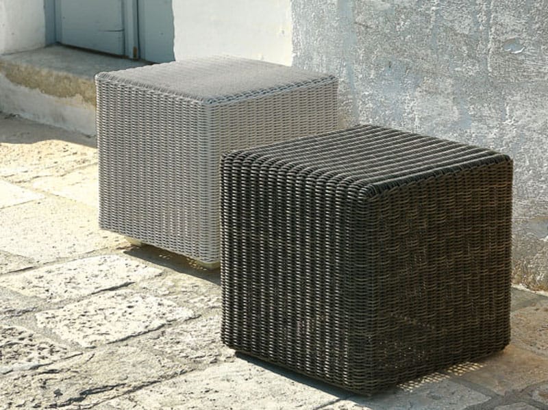 Оттоманка для сада в Ethimo EtWick® ARCH-00142721 - Вид №1