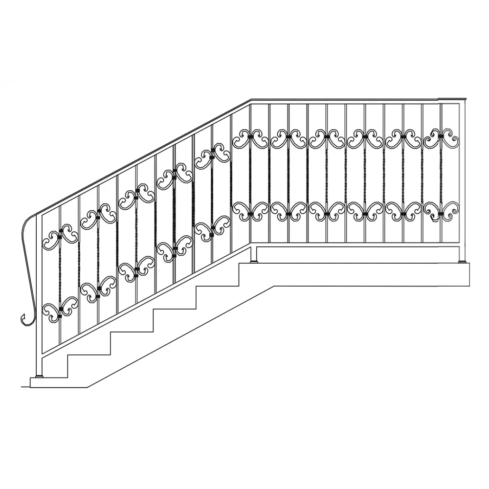 Элемент кованый обжимка короткая 20x100 мм Santreyd STLM-2067663 - Вид №13