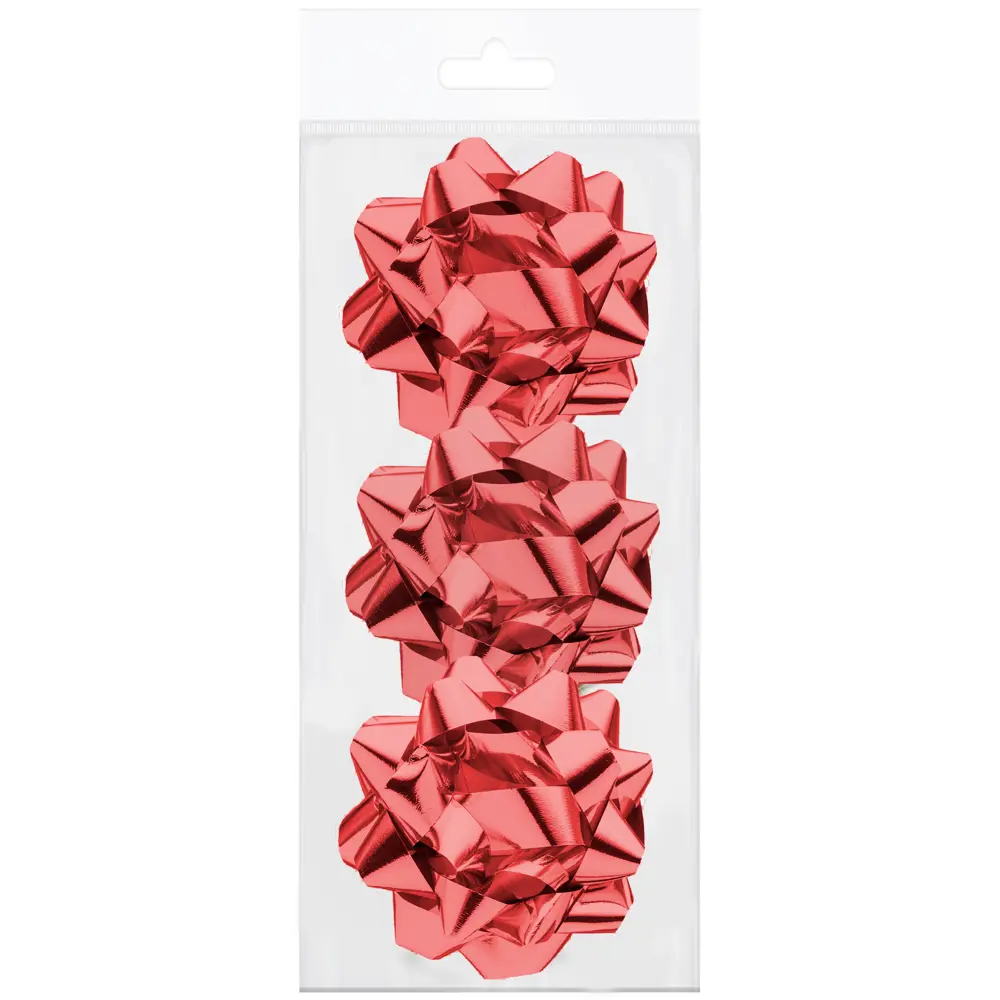 Набор бантов цвет красный, 3 шт Santreyd STLM-2195988 - Вид №1