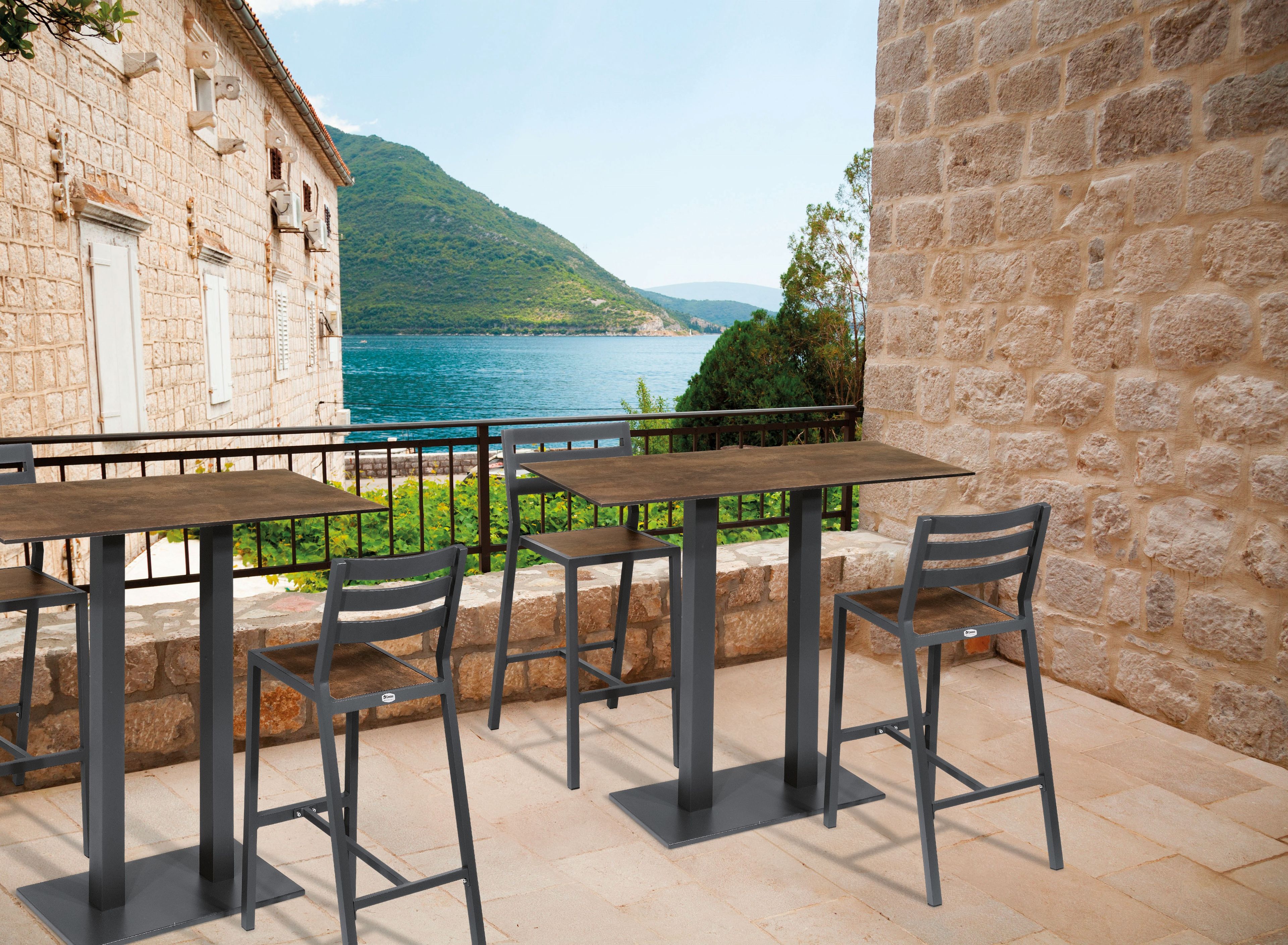 Алюминиевое основание стола Contral Лугано ARCH-00066270 - Вид №1