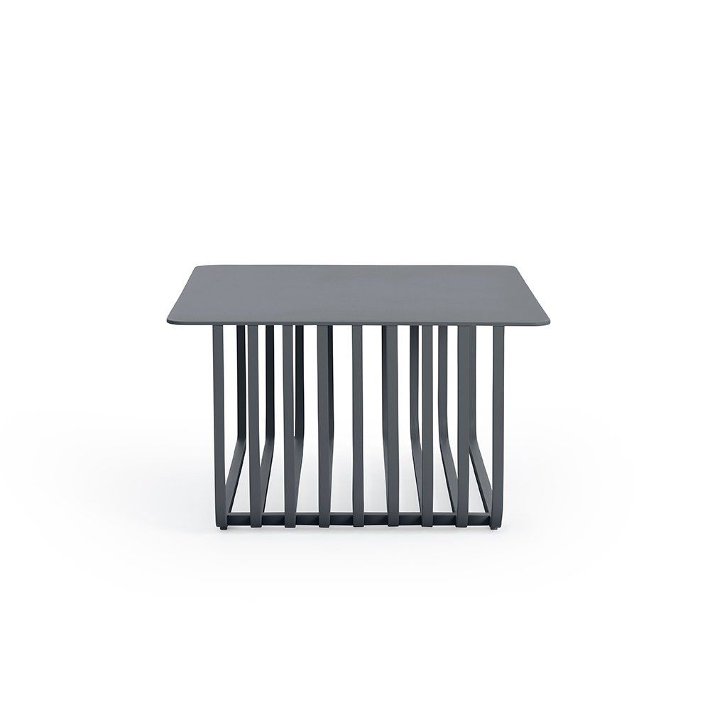 Термолаккированный алюминиевый квадратный журнальный столик Diabla гриль ARCH-00036513 - Вид №2
