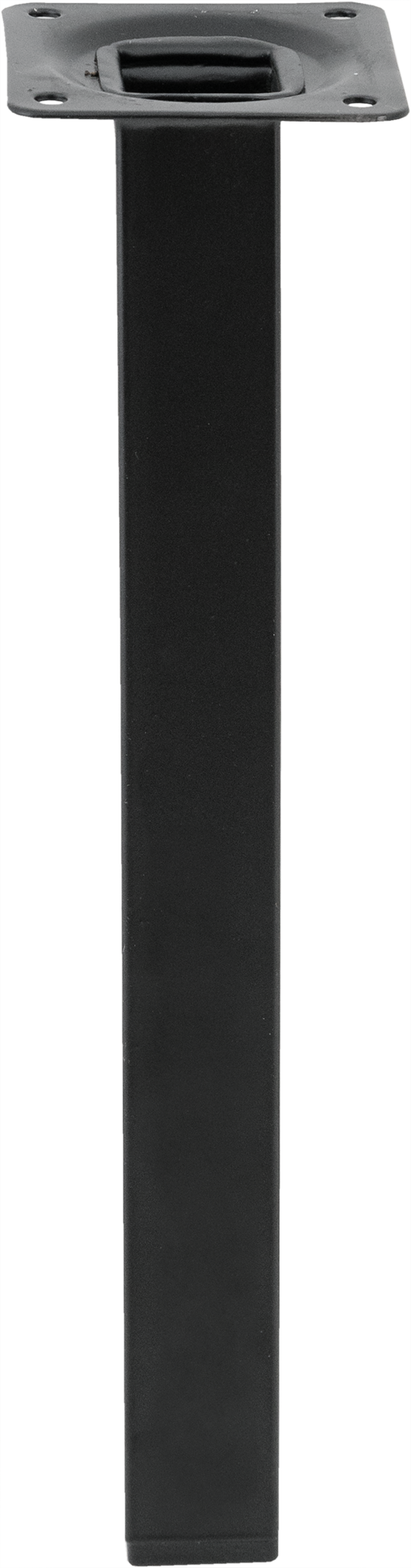 82754099 Ножка квадратная 250х25 мм сталь максимальная нагрузка 50 кг цвет черный STLM-0035488 EDSON