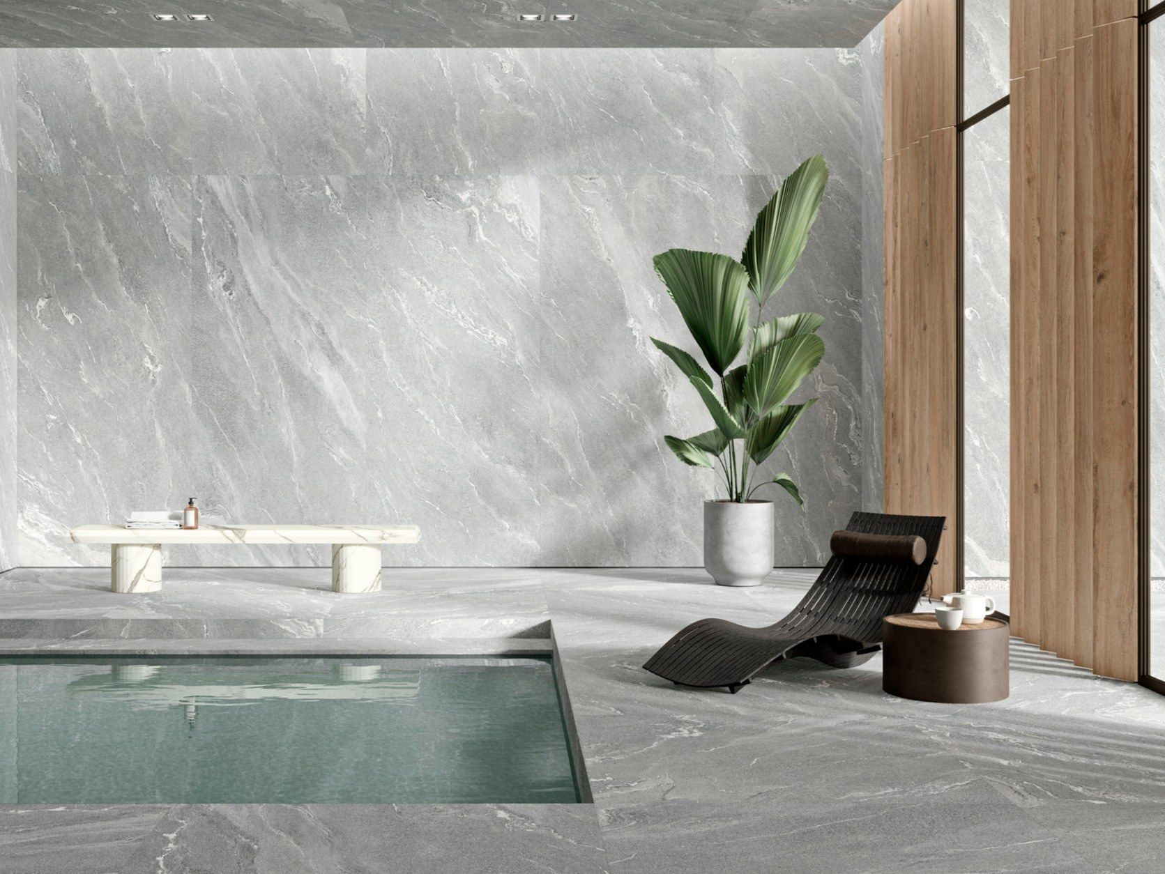 Облицовка керамогранита для интерьера с эффектом камня ARIOSTEA ULTRA PIETRE ARCH-00149860