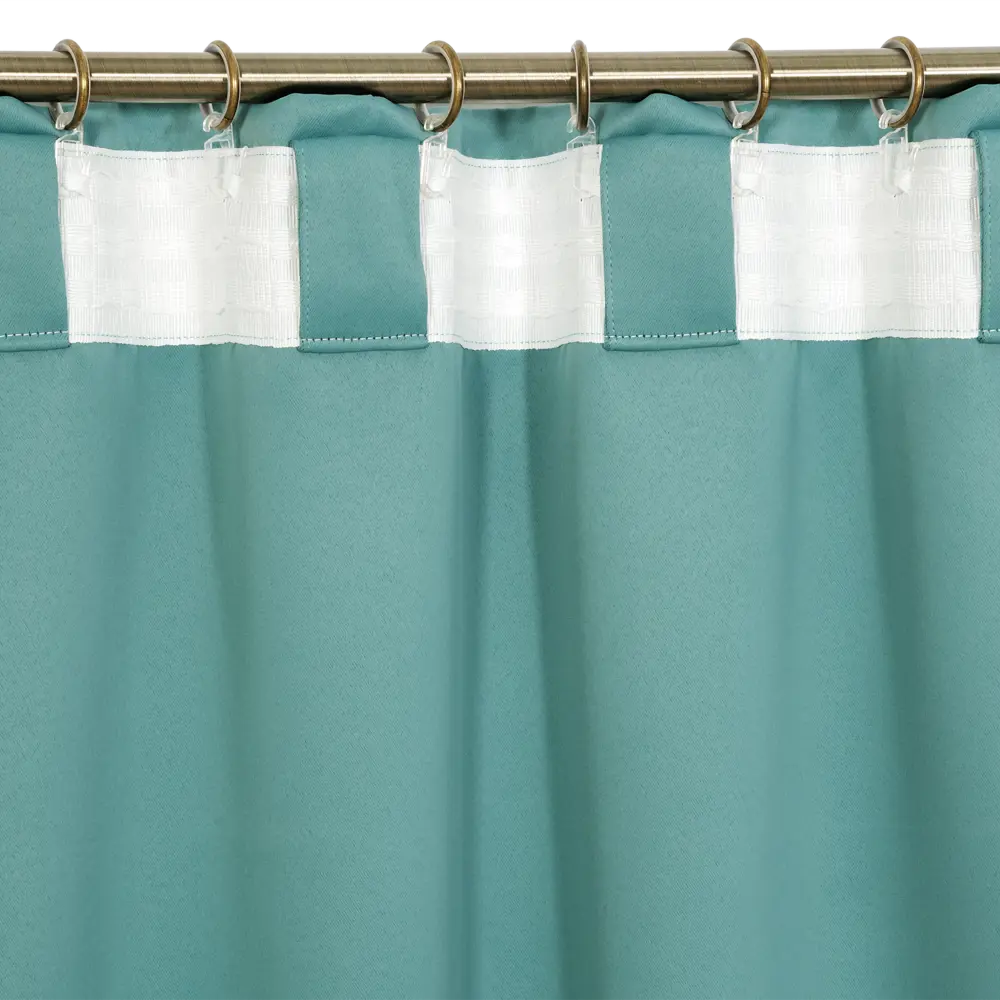 Штора Inspire Arel Celadon 2 - затемняющая димаут темно-бирюзового цвета 140×280 см 84855314 STLM-0056158 - Вид №3