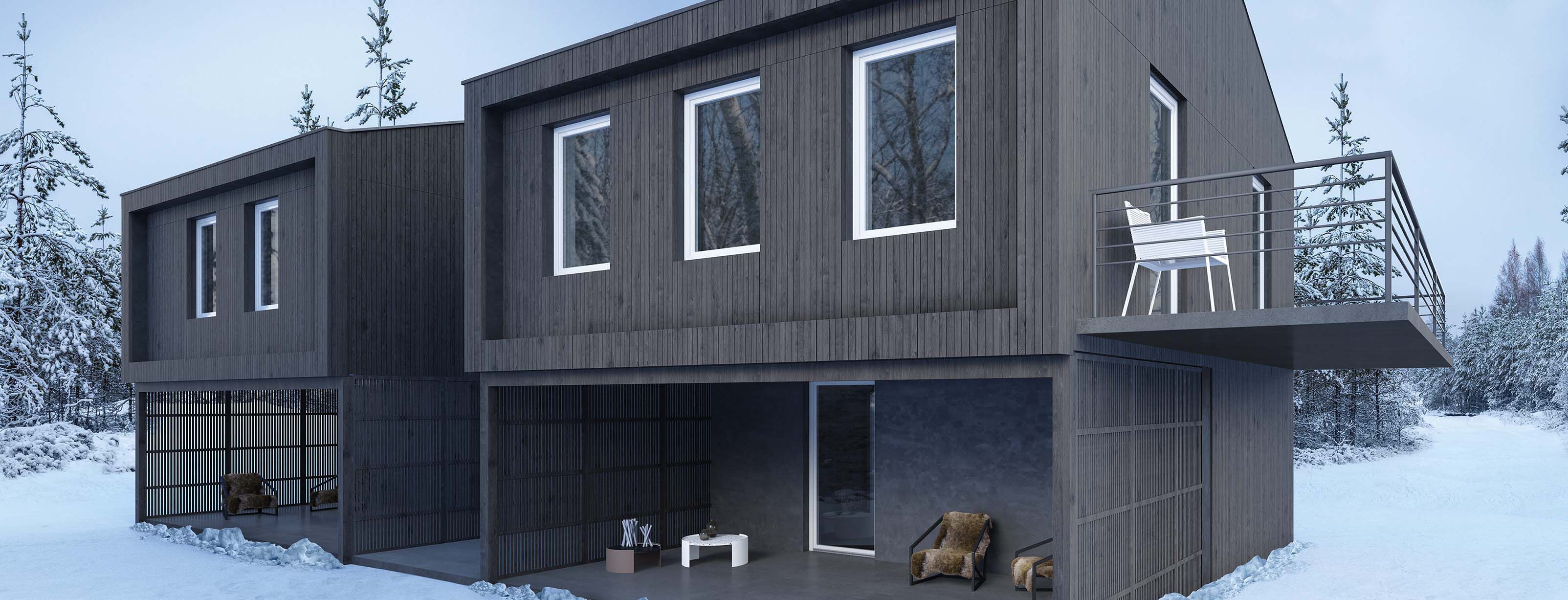 Алюминиевое и ПВХ створчатое окно D&V Serramenti URANO ARCH-00089787 - Вид №6