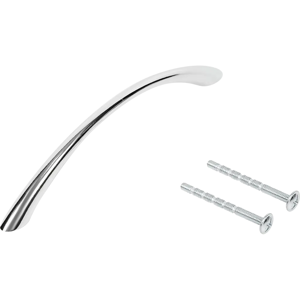 Ручка-скоба Inspire Chic 128 мм ЦАМ цвет хром STLM-2177265 - Вид №3