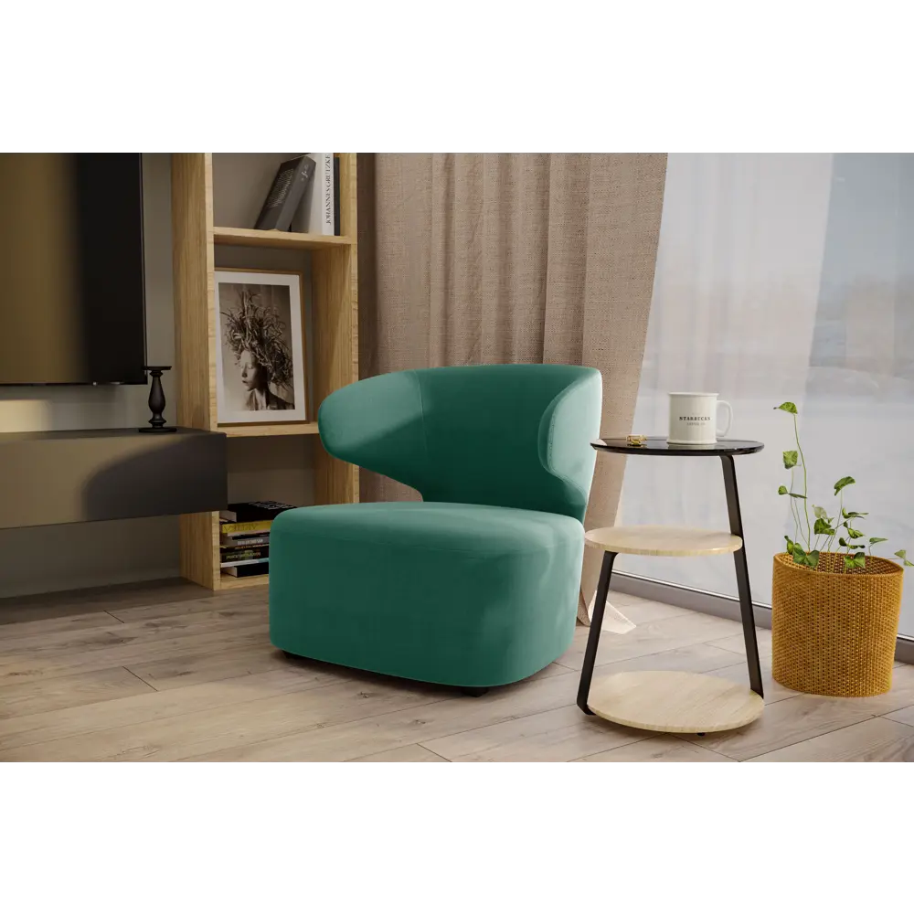 Кресло полиэстер Ицар 79x82x72 см цвет зеленый Camaro 99 SEASONS STLM-2103791 - Вид №4