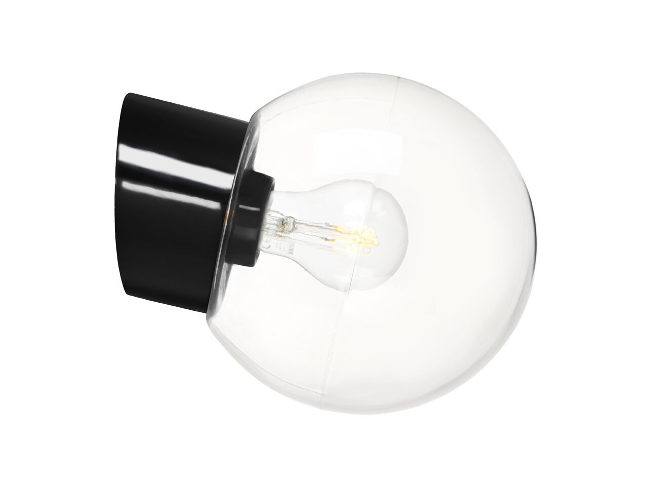 Стеклянный и фарфоровый настенный светильник Ifö Electric Classic Globe ARCH-00037051 - Вид №3