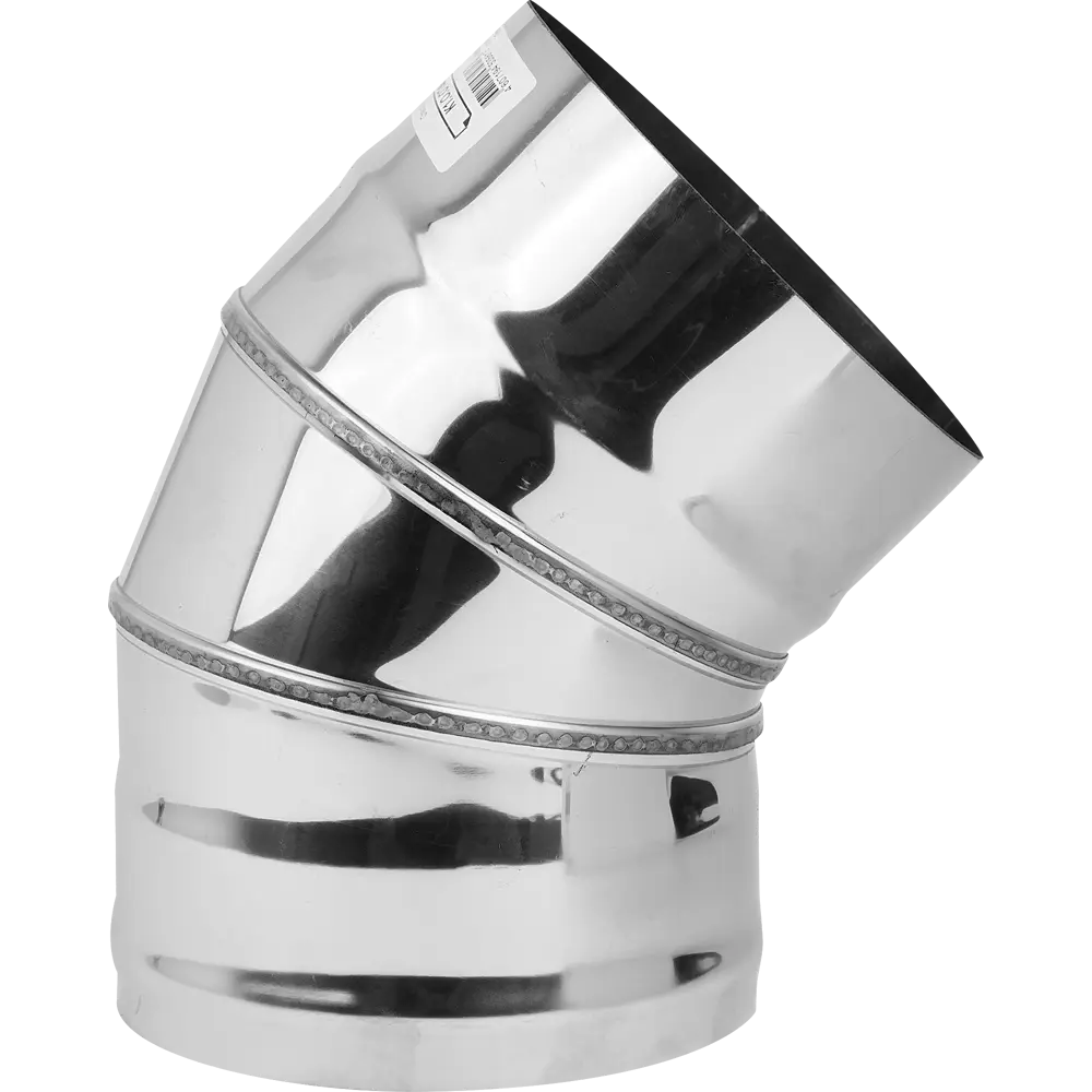 Отвод Corax 45° для круглых воздуховодов диаметром 150 мм 84515604 КОРАКС STLM-0051067 - Вид №1