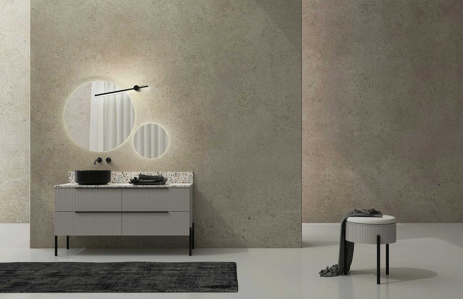 Деревянный напольный умывальник с ящиками LEGNOBAGNO Re-Stretch ARCH-00061863 - Вид №3