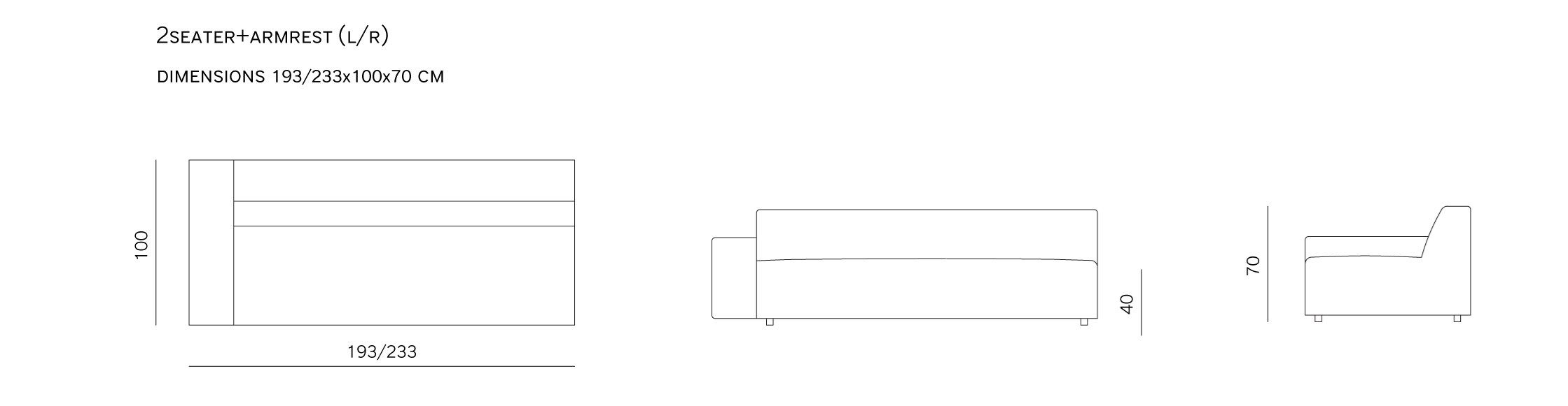 Модульный диван prostoria ARCH-00045170 - Вид №11