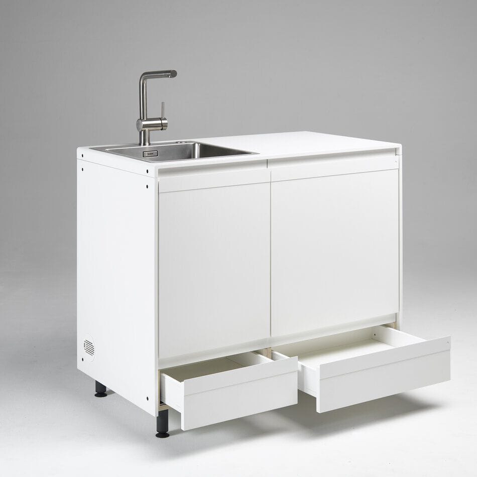 Линейная секционная кухня Stadtnomaden ARCH-00007598 - Вид №1