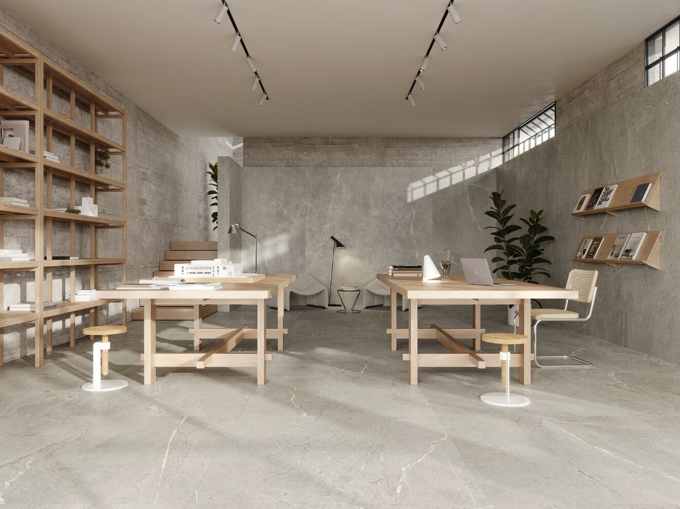 Пол / напольное покрытие из керамогранита с мраморным эффектом Imola THE ROCK ARCH-00062970 - Вид №24