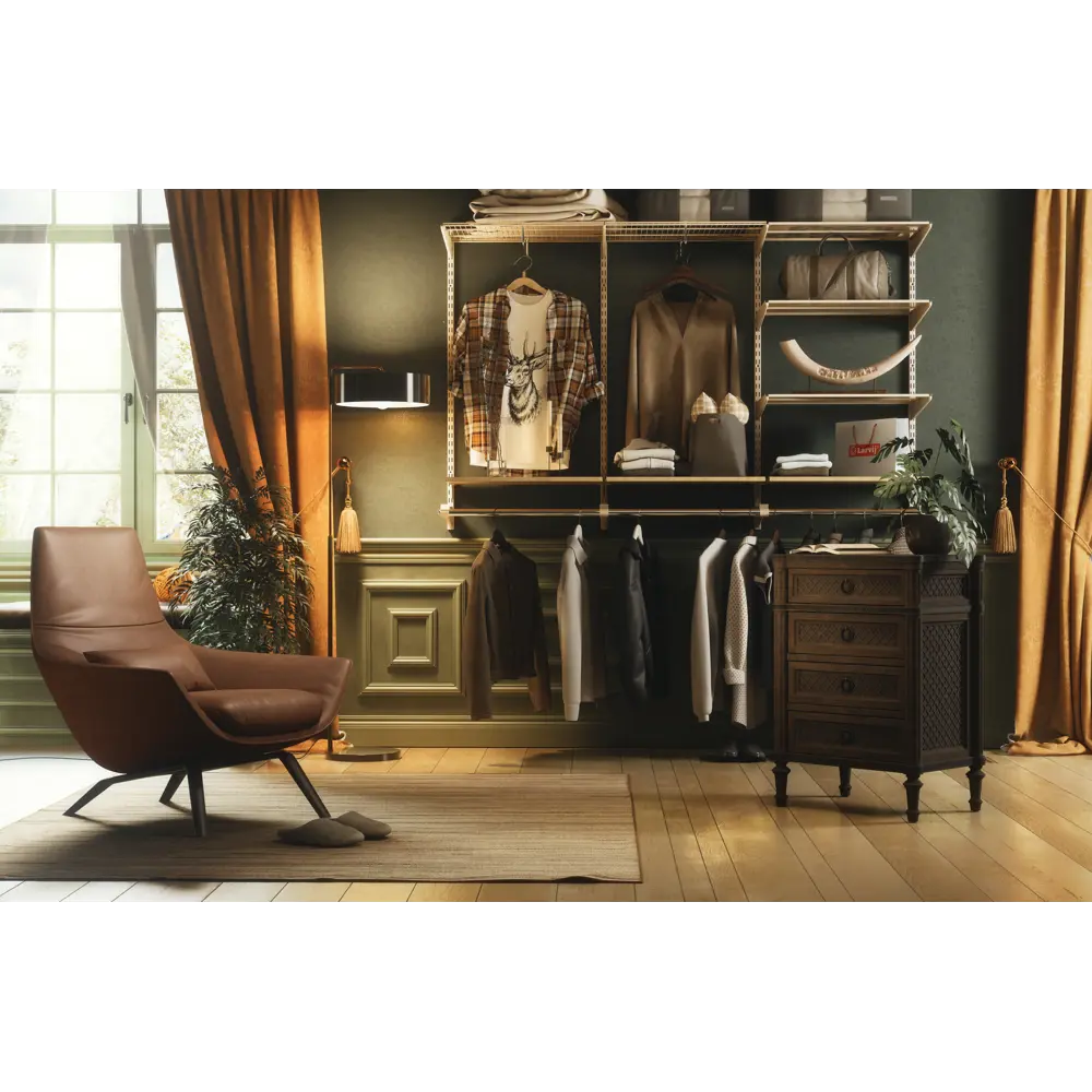 Стойка навесная Larvij 16 см сталь цвет белый STLM-2123026 - Вид №11