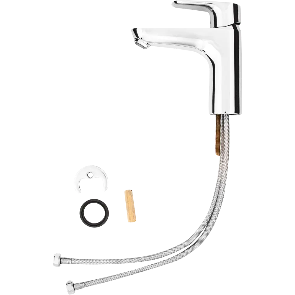 Смеситель для раковины Hansgrohe Ecos L однорычажный цвет хром STLM-2063834 - Вид №2