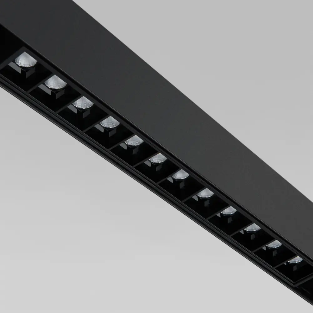 Трековый светильник Elektrostandard Slim Magnetic магнитный 12 Вт 4200K 5 м² цвет черный 85069967 STLM-2159008  - Вид №3