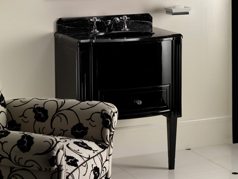 Умывальник с выдвижными ящиками с мраморной столешницей Devon&Devon Domino ARCH-00098496