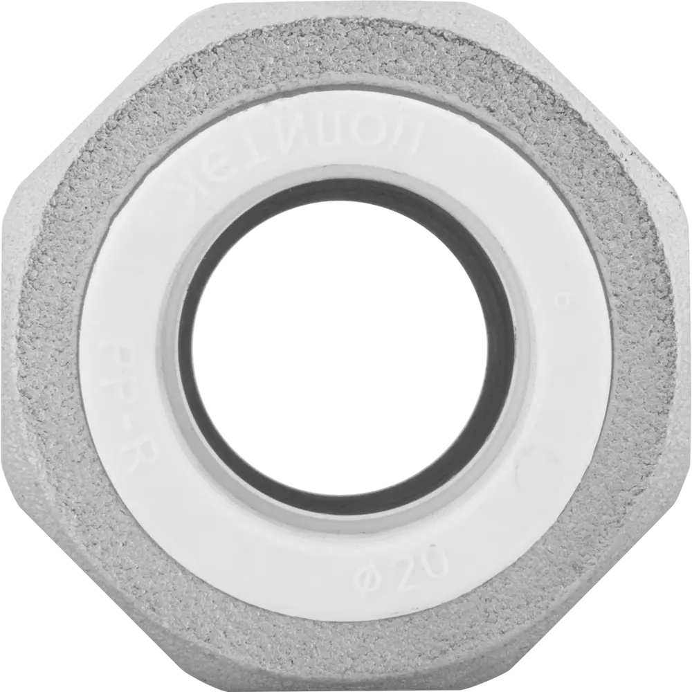 ПОЛИТЭК Муфта разъемная 20 мм x 1/2" для водопроводных систем 13566951 STLM-0003401 - Вид №1