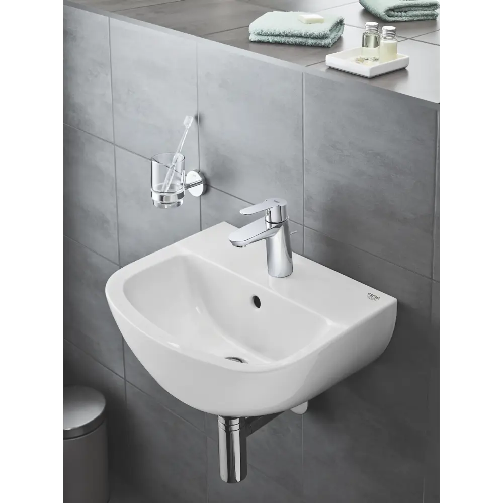 Смеситель для раковины Grohe Startclova S однорычажный цвет хром STLM-2184612 - Вид №9