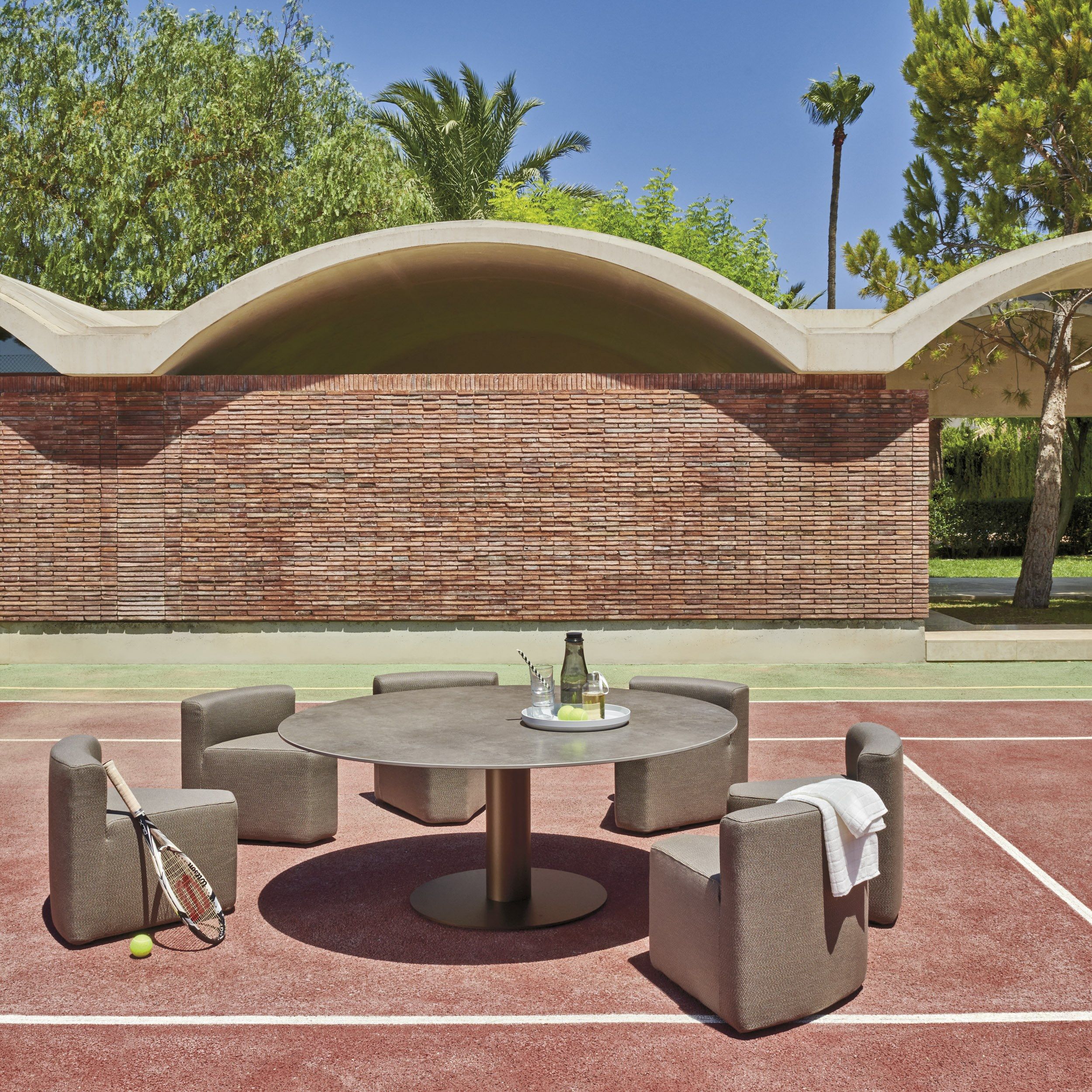 Съемное садовое кресло из синтетического волокна Varaschin In &amp ARCH-00081809 - Вид №9