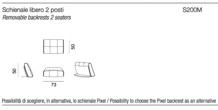 Мягкая ткань Dormeuse AERRE ITALIA Deneris Free ARCH-00020053 - Вид №4